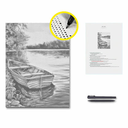 Båtar på sjön – Punktmålning
