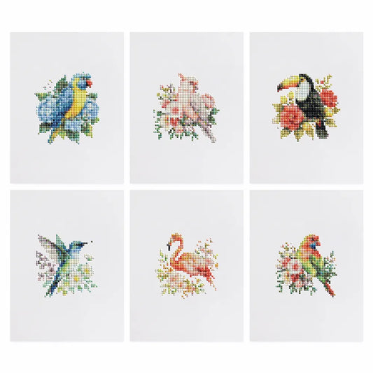 Mini-Tropical Wings & Blooms