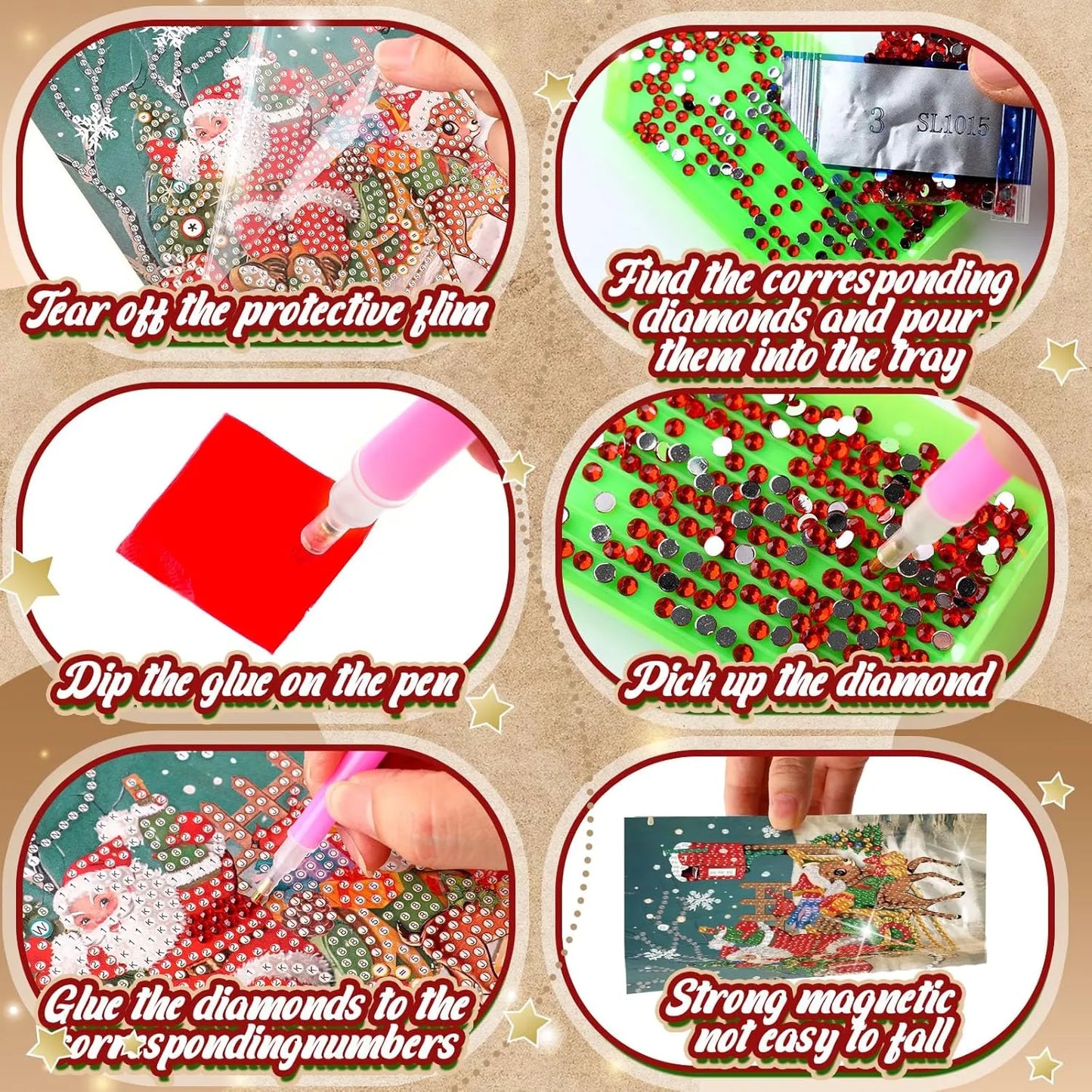 Hälsningskort – Charmigt högtidsset