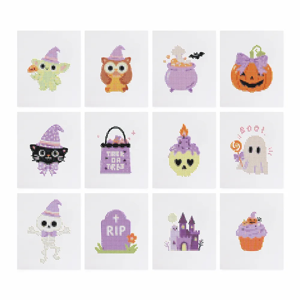Mini-Lila Pumpa-Häxparad