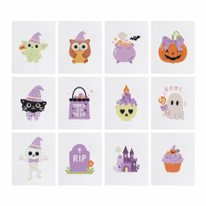 Mini-Lila Pumpa-Häxparad
