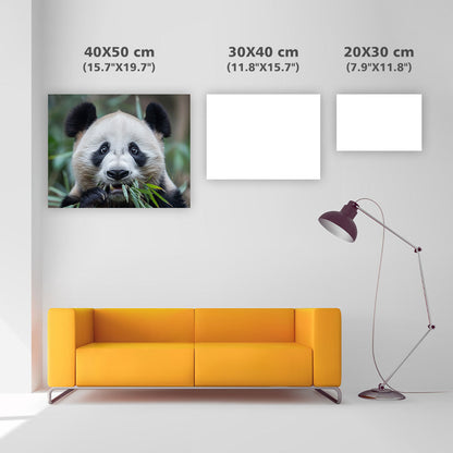 Fridfull panda – Diamantmålning