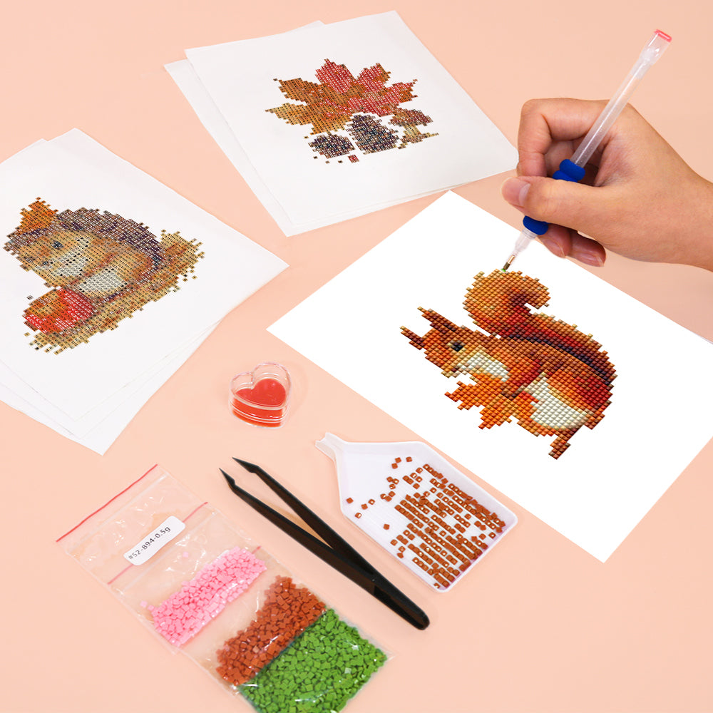 Mini-Autumn Woodland Friends