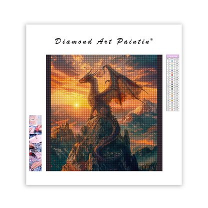 Dusk Dragon - DiamantmåLning