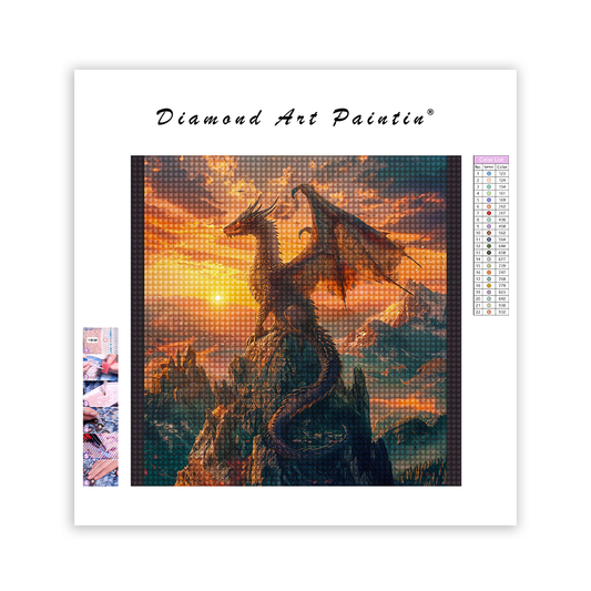 Dusk Dragon - DiamantmåLning