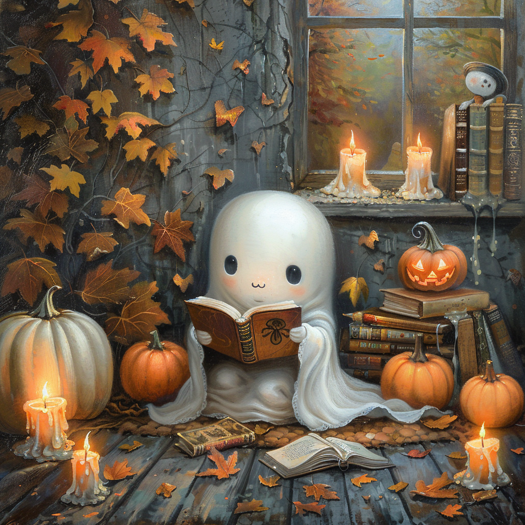 Det läsande spöket – Diamantmålning