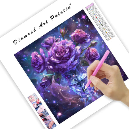 Galaxrosor – Diamantmålning
