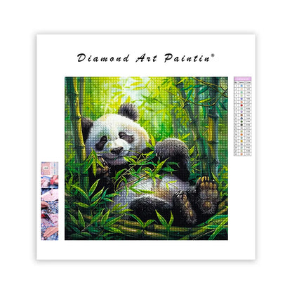 Lazy Panda - DiamantmåLning