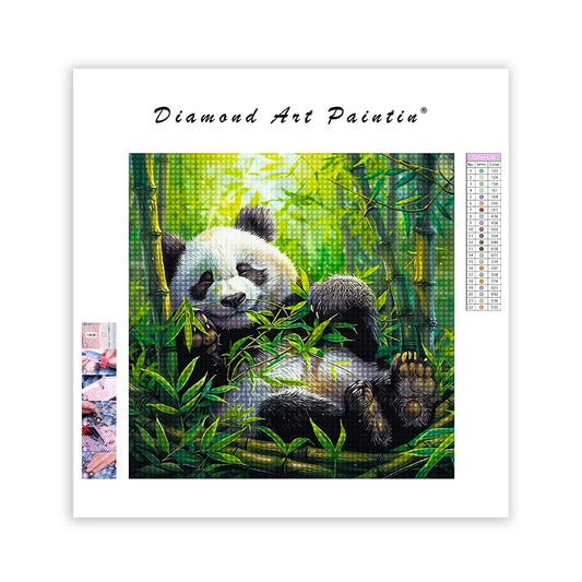 Lazy Panda - DiamantmåLning