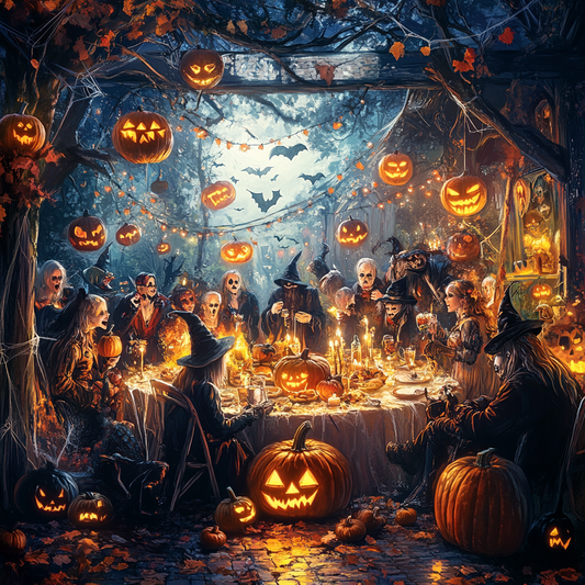 MäNniskor I Spooky - Diamond Painting