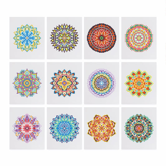 Mini-mandala-konstverk