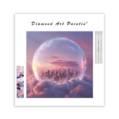 Bubbelstad – Diamantmålning