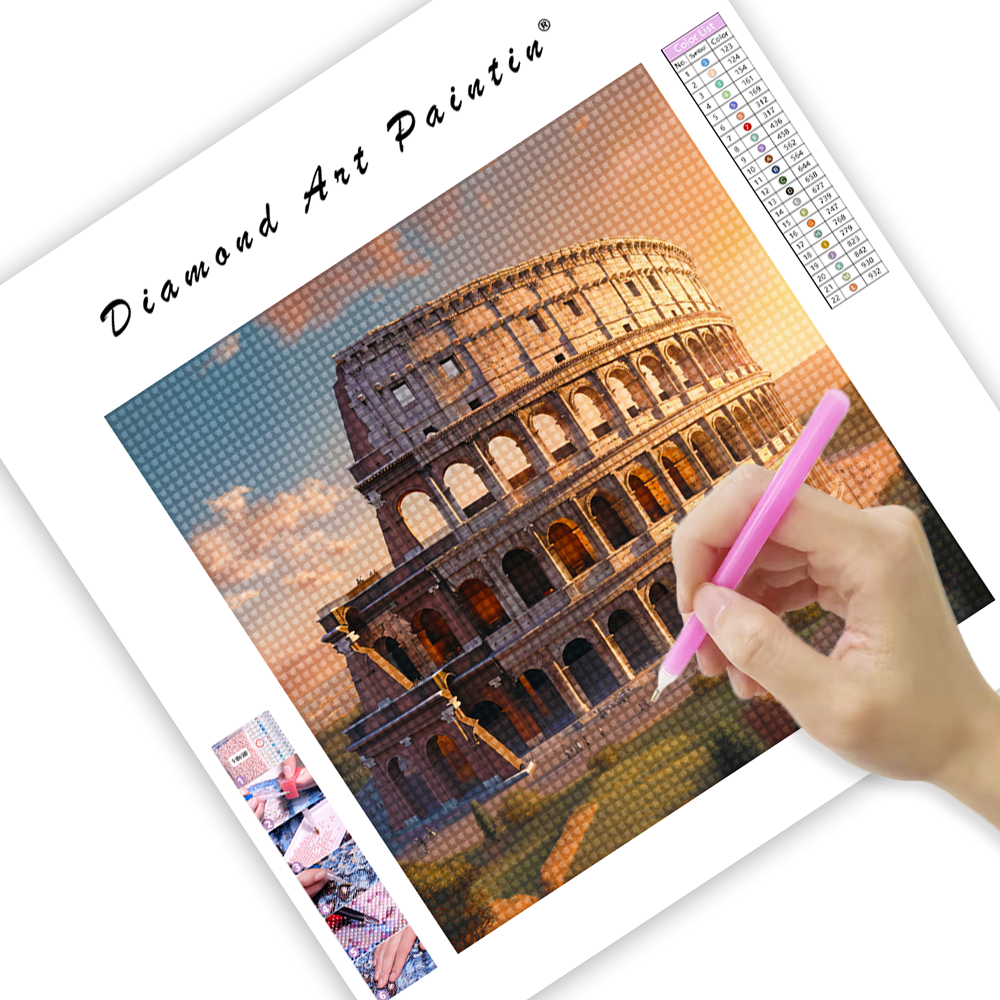 Colosseum I Rom - DiamantmåLning
