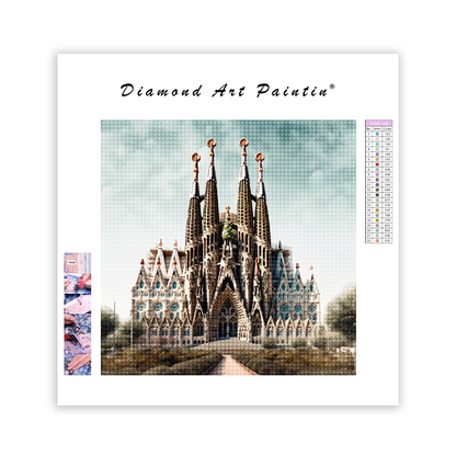 Sagrada Familia - DiamantmåLning