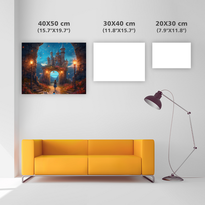 Magisk trollkarls duell - Diamond Painting