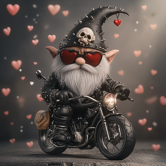 Bikertomte - Diamantmålning