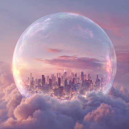 Bubbelstad – Diamantmålning
