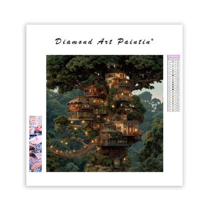 Förtrollad ekkoja - Diamantmålning