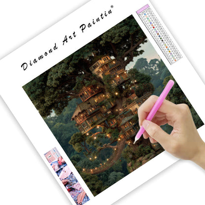 Förtrollad ekkoja - Diamantmålning