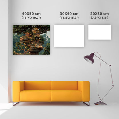 Förtrollad ekkoja - Diamantmålning