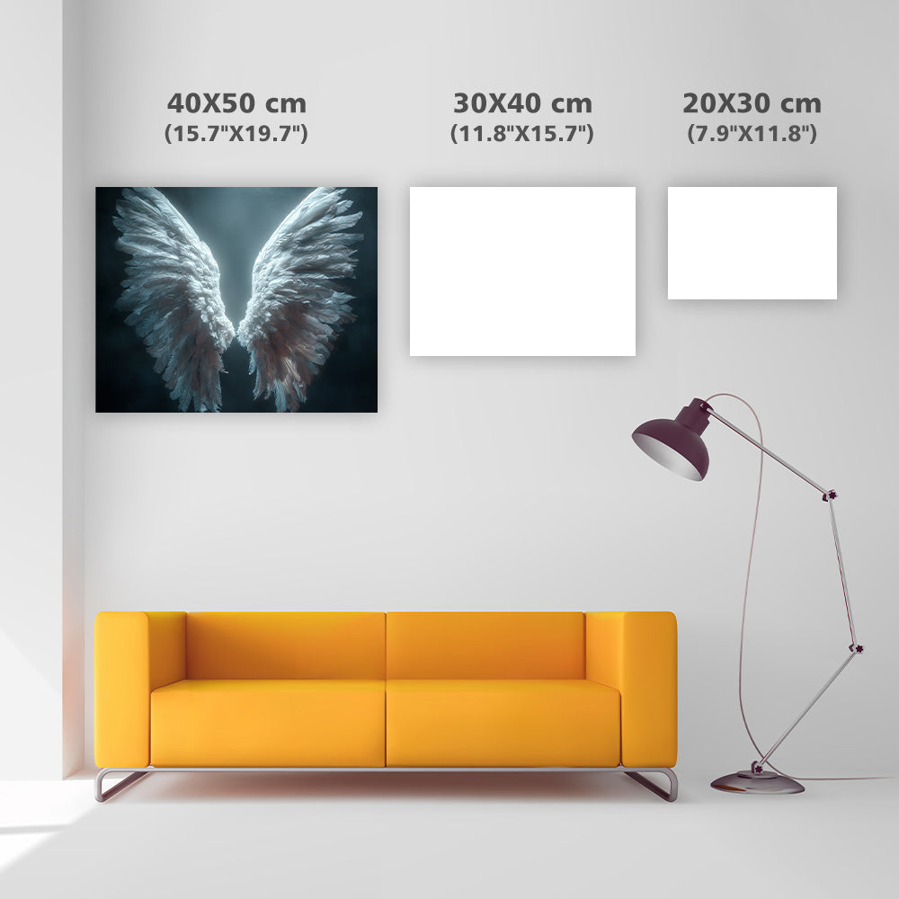 Skyddsängelvingar - Diamantmålning