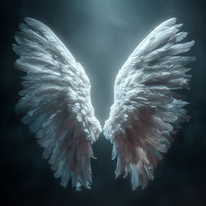 Skyddsängelvingar - Diamantmålning