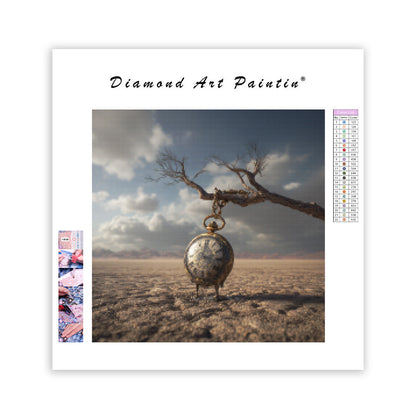 Smältande öken - Diamantmålning