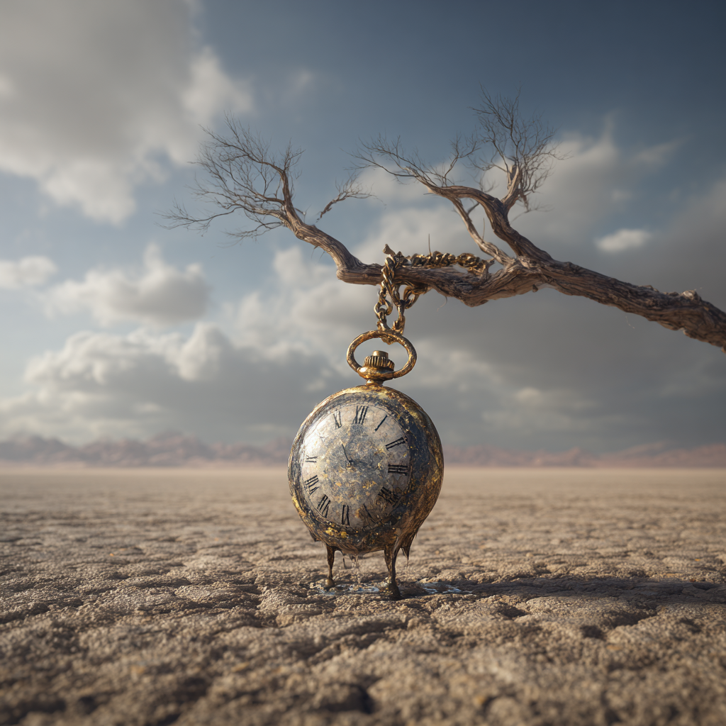 Smältande öken - Diamantmålning