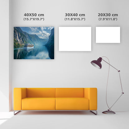 Kryssning på norska fjorden - Diamantmålning