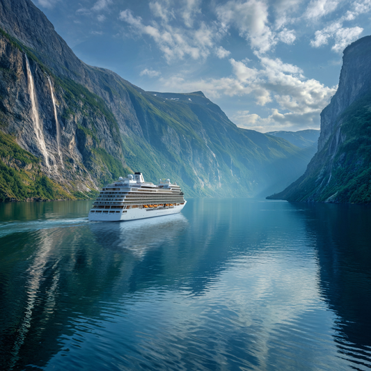 Kryssning på norska fjorden - Diamantmålning