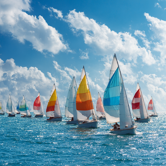 Sommarseglingsregatta - Diamantmålning