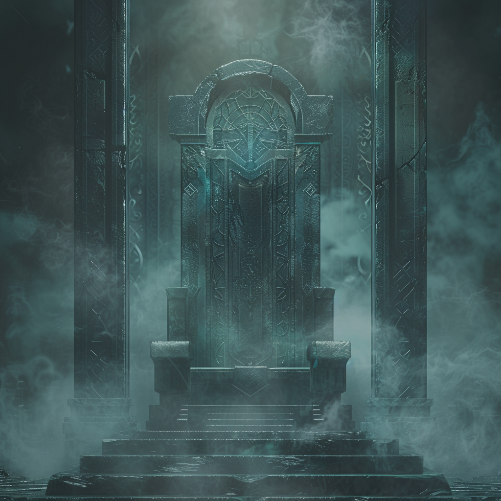 Forntida flytande tron - Diamantmålning