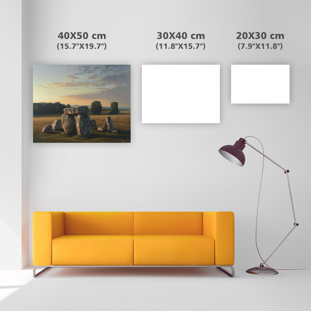 Forntida stencirkelfält - Diamantmålning