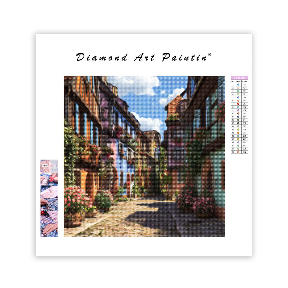 Colmar Sagogata - Diamantmålning