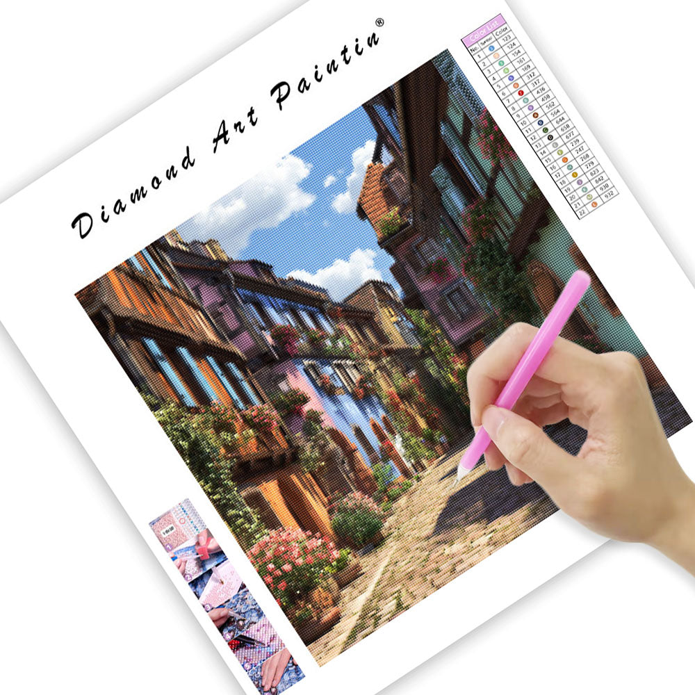 Colmar Sagogata - Diamantmålning