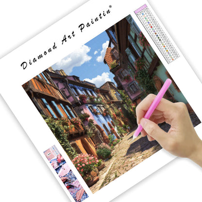 Colmar Sagogata - Diamantmålning