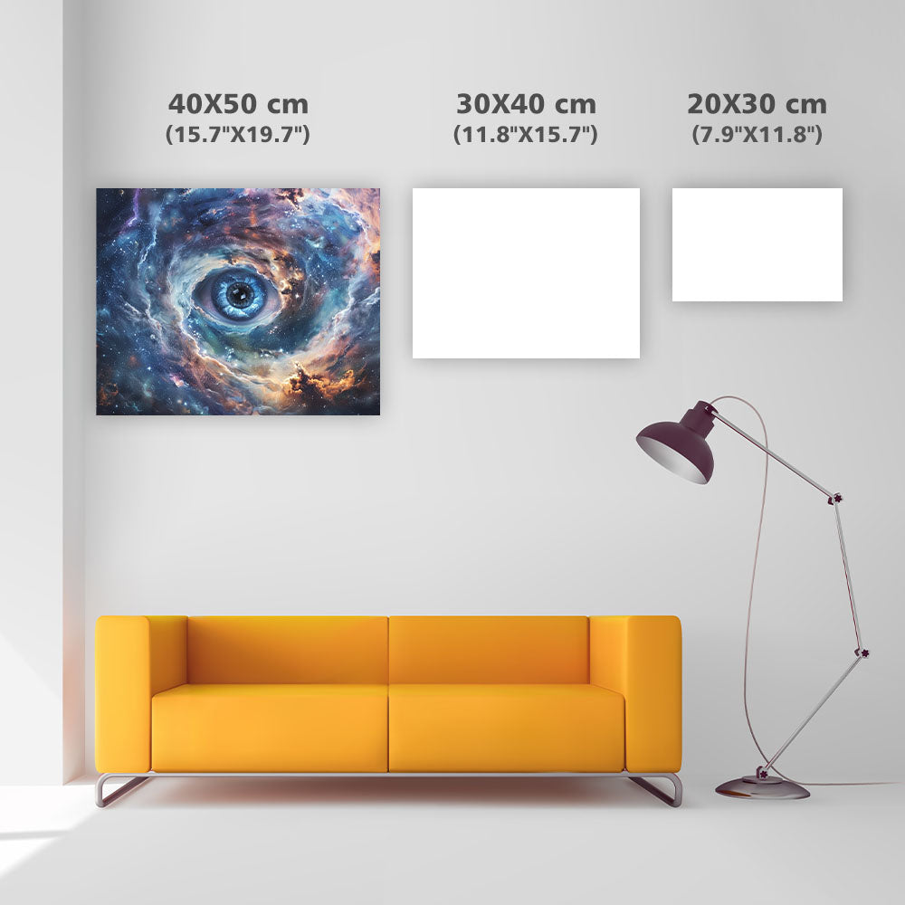 Kosmisk ögonnebula - Diamantmålning