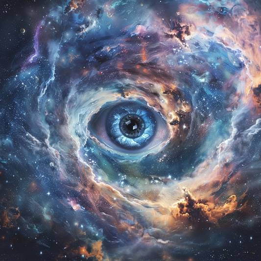 Kosmisk ögonnebula - Diamantmålning