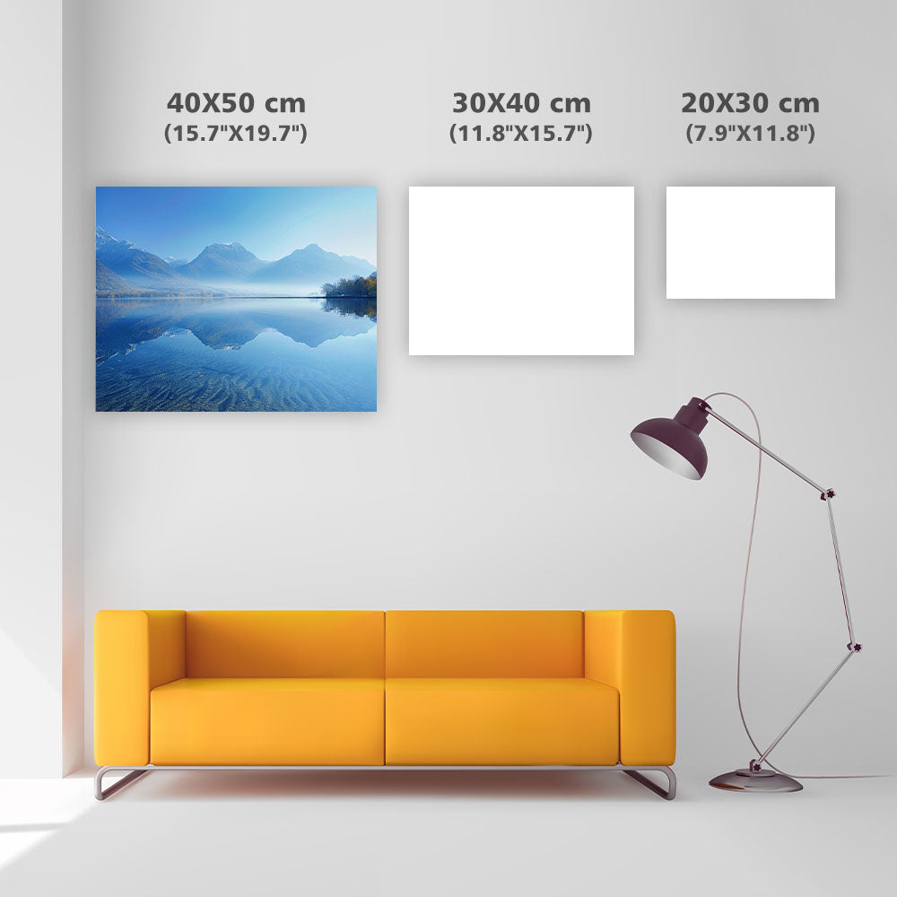 Kristallsjöns dagsljus - Diamantmålning