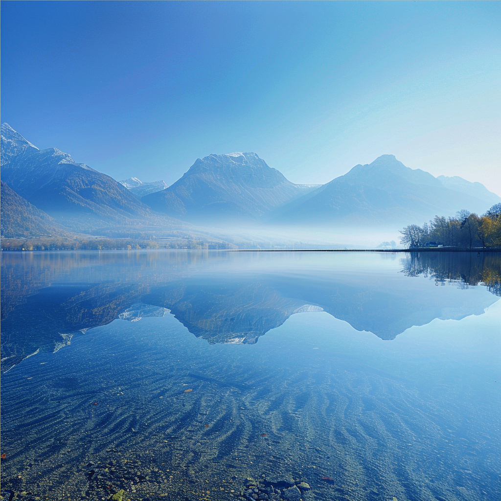 Kristallsjöns dagsljus - Diamantmålning