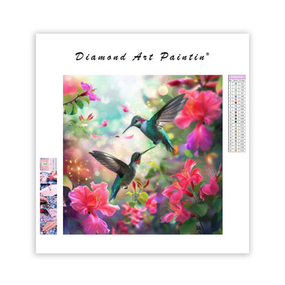 Dansande nektar - Diamantmålning