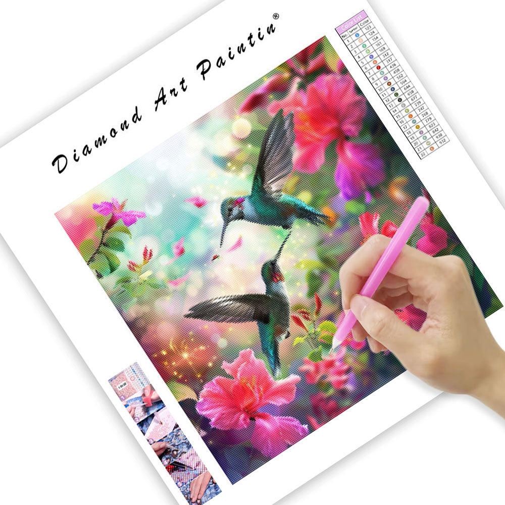 Dansande nektar - Diamantmålning