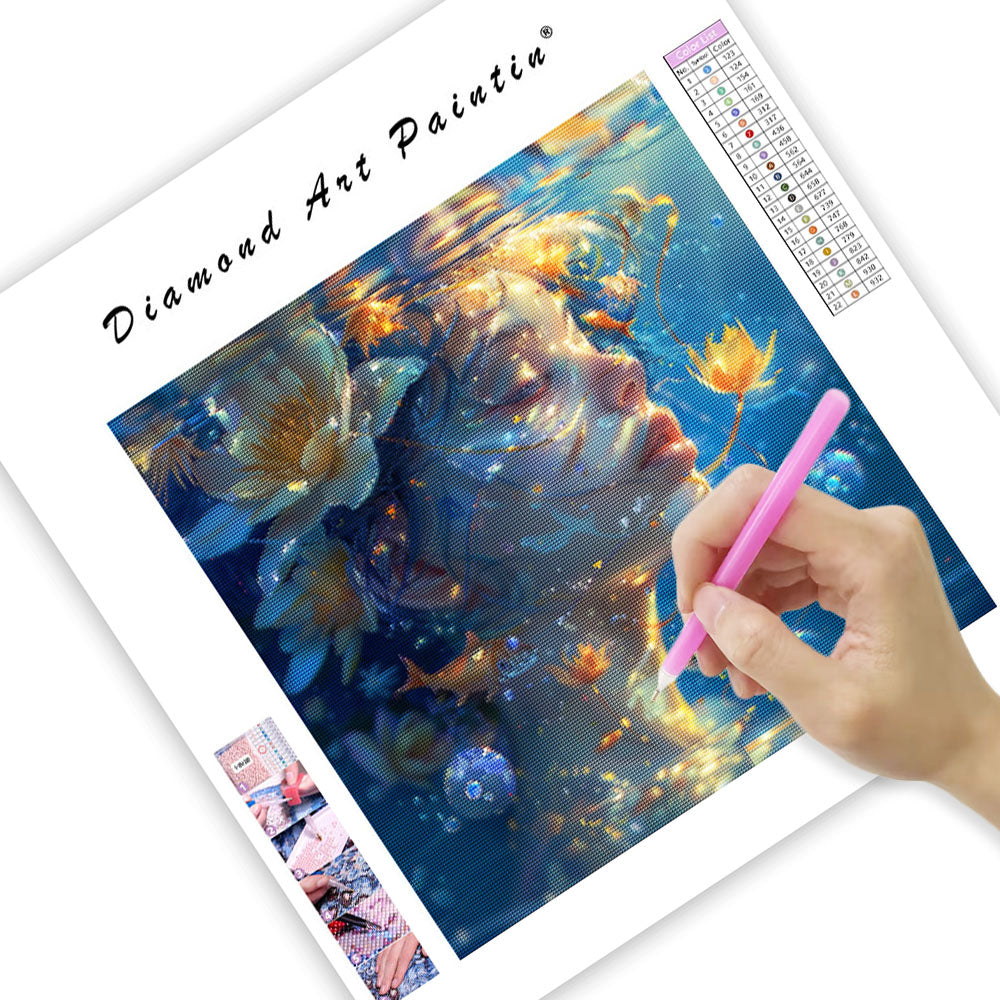 Drömmen om djupet - Diamantmålning