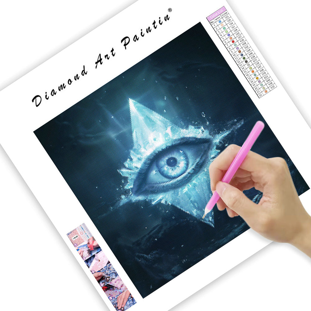 Förtrollat kristallöga - Diamantmålning