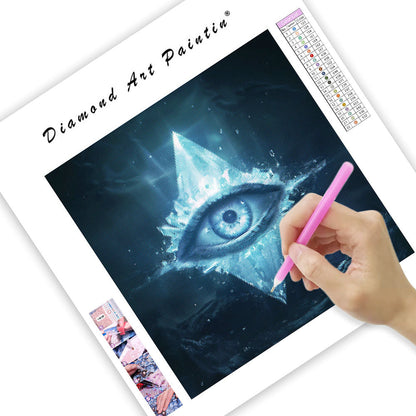 Förtrollat kristallöga - Diamantmålning