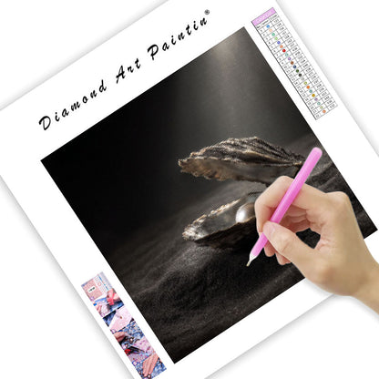 Lysande pärlauppenbarelse - Diamantmålning