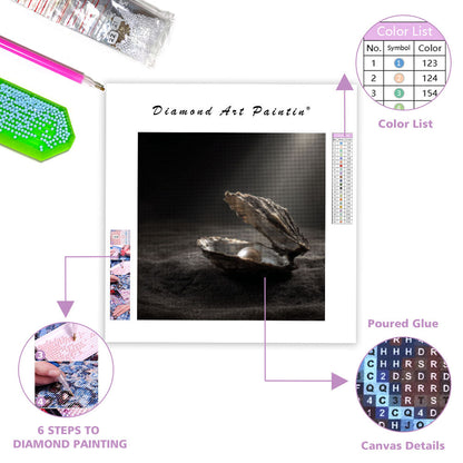 Lysande pärlauppenbarelse - Diamantmålning