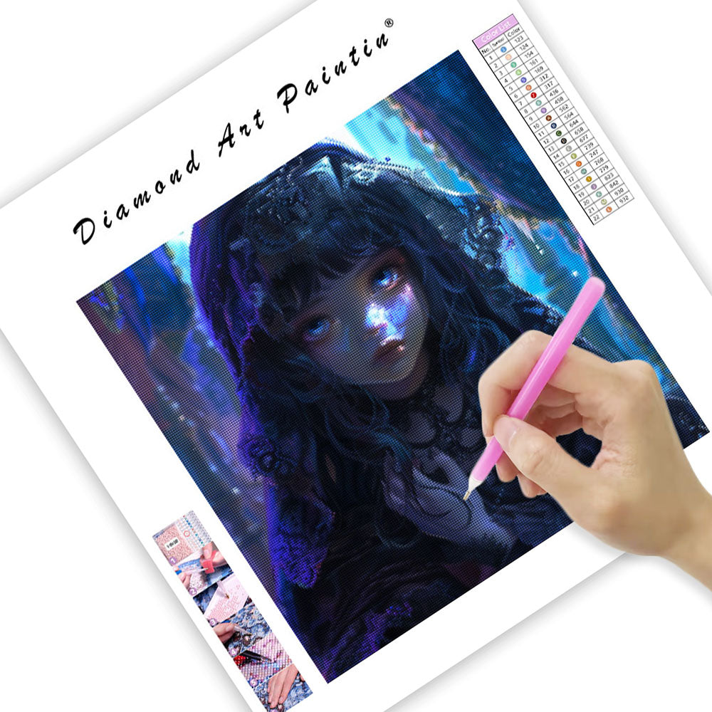 Midnattsberättelse - Diamantmålning