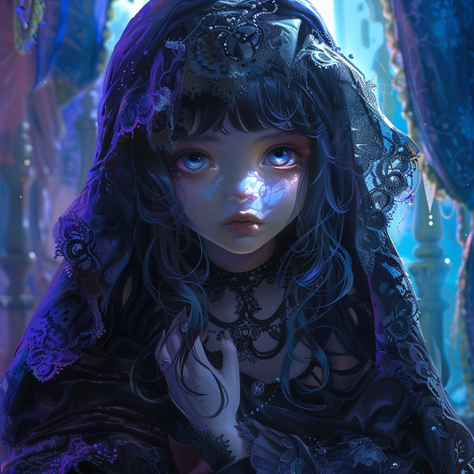 Midnattsberättelse - Diamantmålning