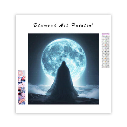 Mystic Moon Guardian - Diamantmålning